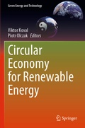 Cover: Circular Economy for Renewable Energy - Springer