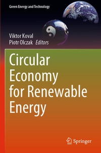 Enlarge image Cover: Circular Economy for Renewable Energy - Springer