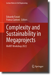 Enlarge image Cover: Complexity and Sustainability in Megaprojects - Springer