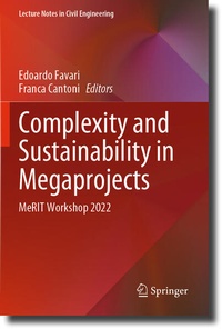 Enlarge image Cover: Complexity and Sustainability in Megaprojects - Springer