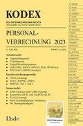 Cover: KODEX Personalverrechnung 2023 - Linde