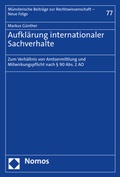Cover: Aufkl&auml;rung internationaler Sachverhalte - Nomos