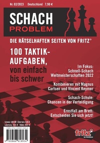 Enlarge image Cover: Schach Problem Heft #02/2023 - ChessBase GmbH