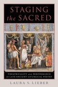 Cover: Staging the Sacred - Oxford University Press Inc