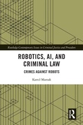 Cover: Robotics, AI and Criminal Law - Routledge