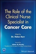 Cover: The Role of the Clinical Nurse Specialist in Cance r Care - Wiley