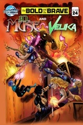 Cover: Bold and the Brave #24 - TidalWave Productions