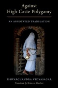 Cover: Against High-Caste Polygamy - Oxford University Press Inc