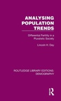 Cover: Analysing Population Trends - Routledge