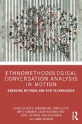 Cover: Ethnomethodological Conversation Analysis in Motion - Routledge