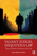 Cover: Valiant Judges, Iniquitous Law - Routledge