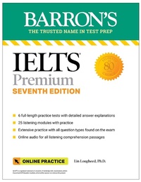 Bild: IELTS Premium: 6 Practice Tests + Comprehensive Review + Online Audio, Seventh Edition - Kaplan Publishing