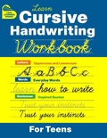 Cover: Cursive Handwriting Workbook for Teens - David Turner