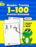 Cover: Number Tracing Book for Preschoolers and Kids - David Turner