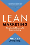 Cover: Lean Marketing - Page Two Books, Inc.