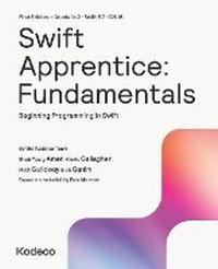 Enlarge image Cover: Swift Apprentice - Kodeco Inc.