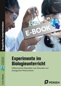 Cover: Experimente im Biologieunterricht - Persen Verlag