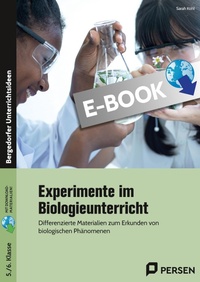Abbildung von: Experimente im Biologieunterricht - Persen Verlag