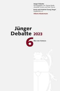 Abbildung von: Jünger Debatte - Vittorio Klostermann Verlag