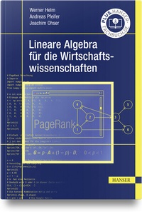 Abbildung von: Lineare Algebra für die Wirtschaftswissenschaften - Hanser
