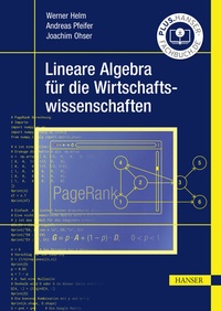 Abbildung von: Lineare Algebra für die Wirtschaftswissenschaften - Hanser