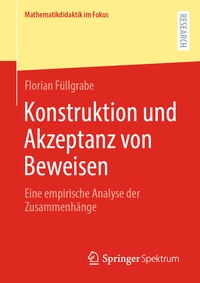 Abbildung von: Konstruktion und Akzeptanz von Beweisen - Springer Spektrum
