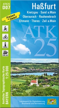 Abbildung von: ATK25-D07 Haßfurt (Amtliche Topographische Karte 1:25000) - Landesamt für Digitalisierung, Breitband und Vermessung, Bayern
