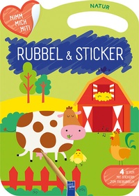 Abbildung von: Rubbel & Sticker - Natur - YoYo Books