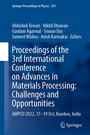 Cover: Proceedings of the 3rd International Conference on Advances in Materials Processing: Challenges and Opportunities - Springer
