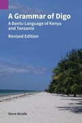 Cover: A Grammar of Digo, Revised Edition - Sil International, Global Publishing