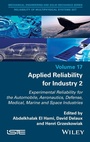 Cover: Applied Reliability for Industry 2 - Wiley-ISTE