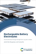 Cover: Rechargeable Battery Electrolytes - Royal Society of Chemistry