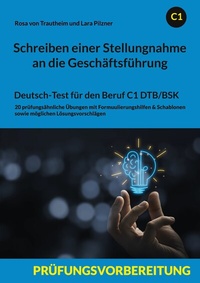 Abbildung von: Schreiben einer Stellungnahme an die Geschäftsführung - BoD - Books on Demand