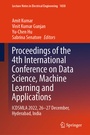 Cover: Proceedings of the 4th International Conference on Data Science, Machine Learning and Applications - Springer