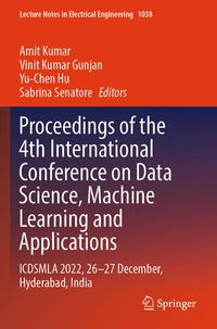 Enlarge image Cover: Proceedings of the 4th International Conference on Data Science, Machine Learning and Applications - Springer