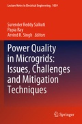 Cover: Power Quality in Microgrids: Issues, Challenges and Mitigation Techniques - Springer