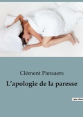 Cover: L'apologie de la paresse - Shs Editions