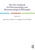 Bild: The New Yearbook for Phenomenology and Phenomenological Philosophy - Routledge