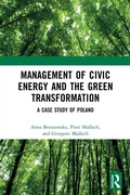 Cover: Management of Civic Energy and the Green Transformation - CRC Press