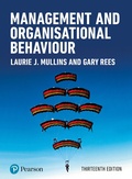 Cover: Management and Organisational Behaviour - Pearson
