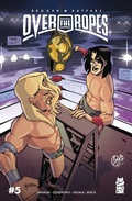 Cover: Over The Ropes Vol. 2 #5 - Mad Cave Studios Inc.