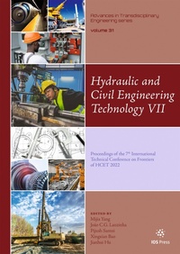 Enlarge image Cover: Hydraulic and Civil Engineering Technology VII - IOS Press,US