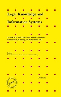 Enlarge image Cover: Legal Knowledge and Information Systems - IOS Press,US