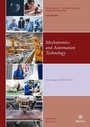 Cover: Mechatronics and Automation Technology - IOS Press,US