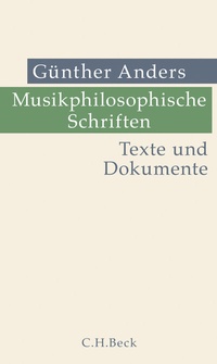 Abbildung von: Musikphilosophische Schriften - C.H.BECK