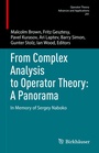 Cover: From Complex Analysis to Operator Theory: A Panorama - Birkhäuser