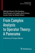 Cover: From Complex Analysis to Operator Theory: A Panorama - Birkh&auml;user