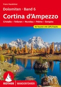 Cover: ROTHER Wanderf&uuml;hrer Dolomiten Band 6 - Cortina d'Ampezzo - Rother Bergverlag