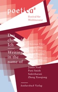 Cover: Das chorische Ich - Writing in the name of - konkursbuch