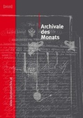 Cover: Archivale des Monats (2021) - Vorarlberger Landesarchiv